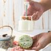 XuQiZZpp Moon Cakes Molds ABS Hand Pressure Chinese Pastries Mould for Baking Enthusiasts Kitchen Accessories view 3