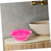 PENIKOKO Multipurpose Plastic Wash Basins Sturdy Home and Salon Basins 6pcs with Long Serving Life Random Color for Face Cleansing and Vegetable Cleansing view 3