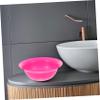 PENIKOKO Multipurpose Plastic Wash Basins Sturdy Home and Salon Basins 6pcs with Long Serving Life Random Color for Face Cleansing and Vegetable Cleansing view 4