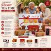 Breakfast Tea Gift Set English Tea Red Tin, Jam, Fruit Cake & Multipack Biscuits Individually Wrapped Treat Customers, Guests, Visitor, British Biscuits Gift Set Hampers Food Gifts (Tea Hamper 4) view 2