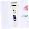BAZEITFLOW USB Rechargeable Ladies Hair Trimmer Lightweight Hair Remover for Eyebrow Facial Bikini with Stainless Steel Head Ergonomic Grip view 3
