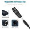 7-Piece Universal Electric Shaver Charger Kit, Black Razor Charger Cord Compatible with Philips, Wahl, Braun & More, USB Shaver Charger Cable for Men's Razors & Trimmers, Bathroom & Travel Essential. view 3