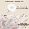 Morbuy Washable Incontinence Bed Pads for Kids Adults Waterproof Mattress Protector for Incontinence & Bed Wetting Reusable Absorbent Underpad for Wheelchair Car Sofa (Pink Bear,35*45cm) view 2