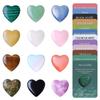12Pcs Heart-Shaped Healing Crystals - Crystal Gifts for Women & Men,Crystals And Healing Stones, Spiritual Wellness Stones, Thoughtful Present for Mindfulness, Meditation, Energy Healing view 1