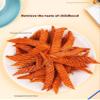 Chinese Snack Spicy Gluten - 3 Flavours (Peking Duck, Taiwanese Hot Dog, Beef Tendon) - Spicy & Chewy Snack 120g/Pack view 3