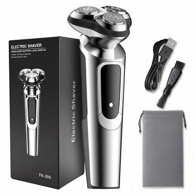 Electric Razor for Men, 2025 Upgraded Electric Shavers for Men, USB-C Rechargeable, Wet & Dry Shaver with Pop-up Trimmer and Travel Case (Gunmetal)