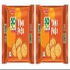 50-50 Time Pass Family Pack 160g - Sweet and Salty Biscuits - 50-50 Family Sharing Crackers- Crispy and Crunchy Anytime Snack (Pack of 2) view 1