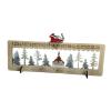 Ruarby Light Up Wood Advents Calendar Elegant LED Lighted Christmas Countdowns Calendar With Chritsmas Tree Decoration Christmas Box view 1