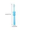 Didiseaon 3pcs Boys and Girls Toothbrush Set with Cartoon Elephant Shape, Soft Bristles for Deep Cleaning and Protection, Suitable for Babies and Children Aged 2-8 Years view 2