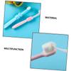 Didiseaon 3pcs Boys and Girls Toothbrush Set with Cartoon Elephant Shape, Soft Bristles for Deep Cleaning and Protection, Suitable for Babies and Children Aged 2-8 Years view 4