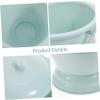 HONITANO Chamber Pot Urine Bucket Thickened PP Plastic Portable Potty with Lid for Home Use Multifunctional and Stain Resistant for Pregnant Women Children view 3