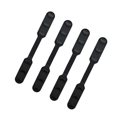 VERDANVERSE Ear Rope Buckle Extension 4pcs Set Adjustable Silicone Elastic Band Buckle Black for Men and Women Comfortable Fit for Daily Use and Supplies