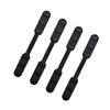 VERDANVERSE Ear Rope Buckle Extension 4pcs Set Adjustable Silicone Elastic Band Buckle Black for Men and Women Comfortable Fit for Daily Use and Supplies view 1