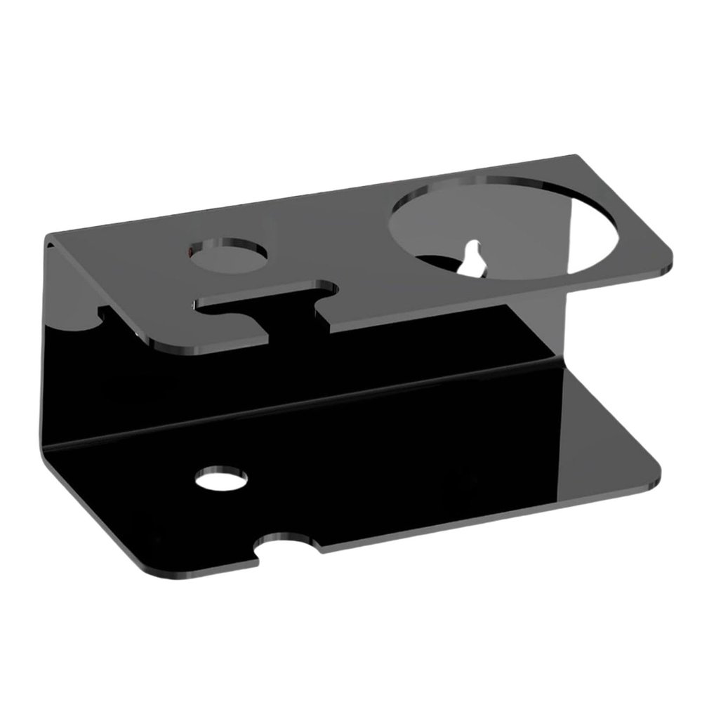 DimyFew And Cream Holder for Wall Mens' Gift Black Acrylic & Gel Holder