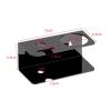 DimyFew And Cream Holder for Wall Mens' Gift Black Acrylic & Gel Holder view 2