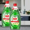 2 x 820ml Fairy Washing Up Liquid Platinum Quickwash view 1