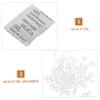 Didiseaon 100pcs Silica Gel Packets for Moisture Absorption and Dehumidify High Absorption Capacity, Reusable Silica Gel Desiccant for Shoes and Jewelry, for Closet and Food Storage view 3