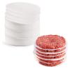 100pcs Round Baking Paper NonStick Double Paper BBQ Oven Hamburger for Oven Bakewares BBQ Absorbing Oil Sheet Round Oil for Food view 2