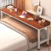 YDkjwjw Overbed Bedside Desk with Wheels Mobile Cross Bed Table Rolling Laptop Computer Desk Cart for Home Bed Sofa Side view 1