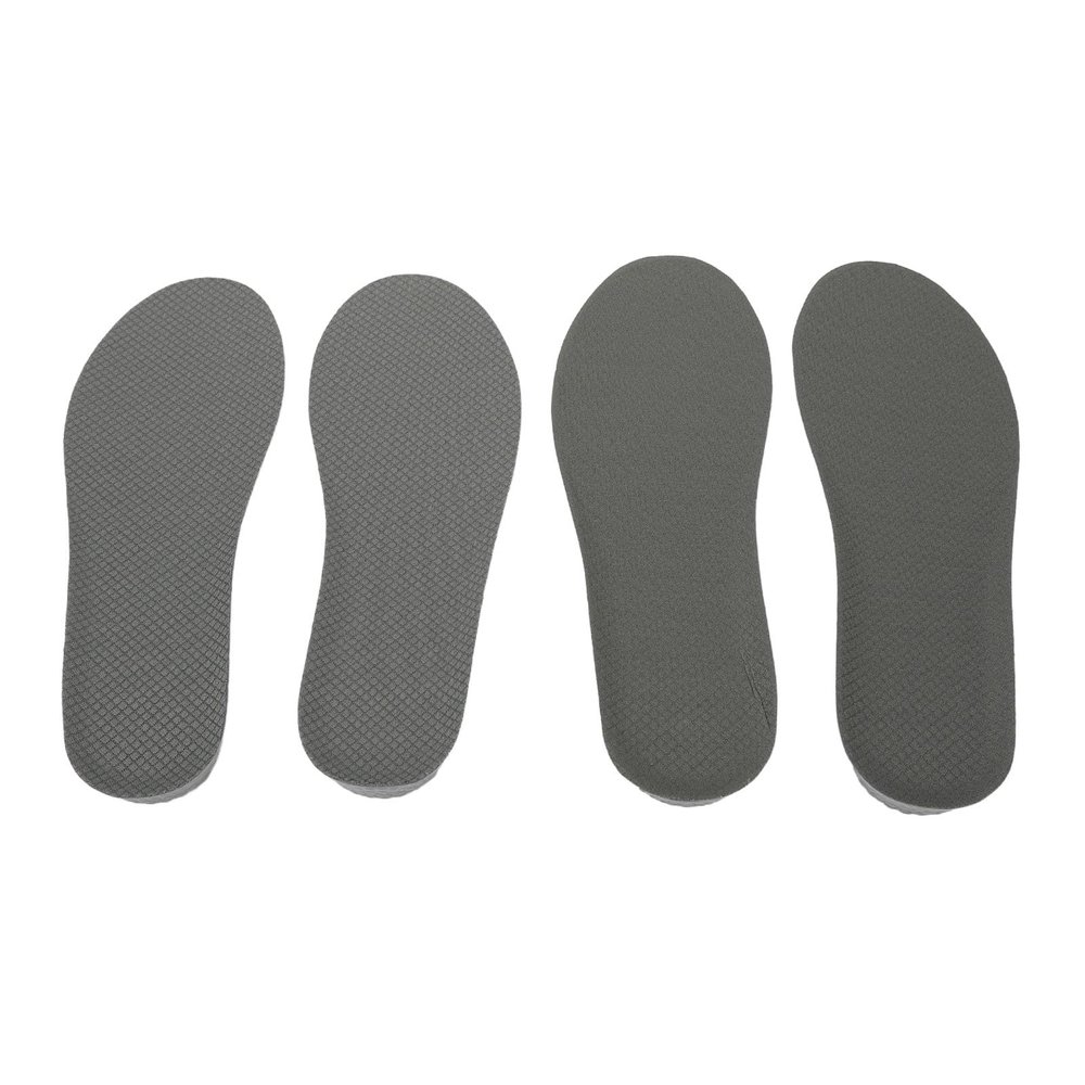 ZASCHMOY Height Increase Insole Soft Elastic Shock Absorbing Breathable Shoe Lift Inserts for Men Women Gray 2.5cm 41-42 39-40