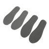 ZASCHMOY Height Increase Insole Soft Elastic Shock Absorbing Breathable Shoe Lift Inserts for Men Women Gray 2.5cm 41-42 39-40 view 2