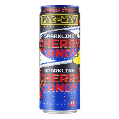 Variety flavor sugar free sparkling soft drink Cans 330ml Cotton Candy,Bubble Gum,Marshmallow,Birthday Cake,Apple,Orange,Cherry - cdcn (12 Cans, Cherry Candy)