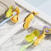2-in-1 Banana Toothbrush Head Cover, Travel Protector Case Portable Toothpaste Capsule Holder Dustproof Hiking Camping Organizer view 2