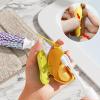2-in-1 Banana Toothbrush Head Cover, Travel Protector Case Portable Toothpaste Capsule Holder Dustproof Hiking Camping Organizer view 4