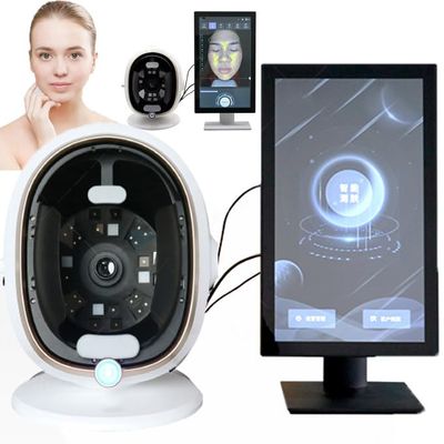 LISTaRSw 21.5in Facial Analysis Instrument, Ai Intelligent Skin Detector, 20 Test Items + Skin Symptom Analysis Prediction + Recommended Skin Care Regimen White