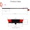 20Ft Window Cleaning Brush, Water Fed Telescopic Pole for Photovoltaic Panel & Truck Window Cleaning, Extendable Cleaning Equipment, High Reach Cleaning Tool view 2