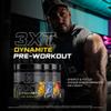 USN 3XT Dynamite Pre Workout Powder I Hawaiian Pump I 375g - 30 Servings view 3