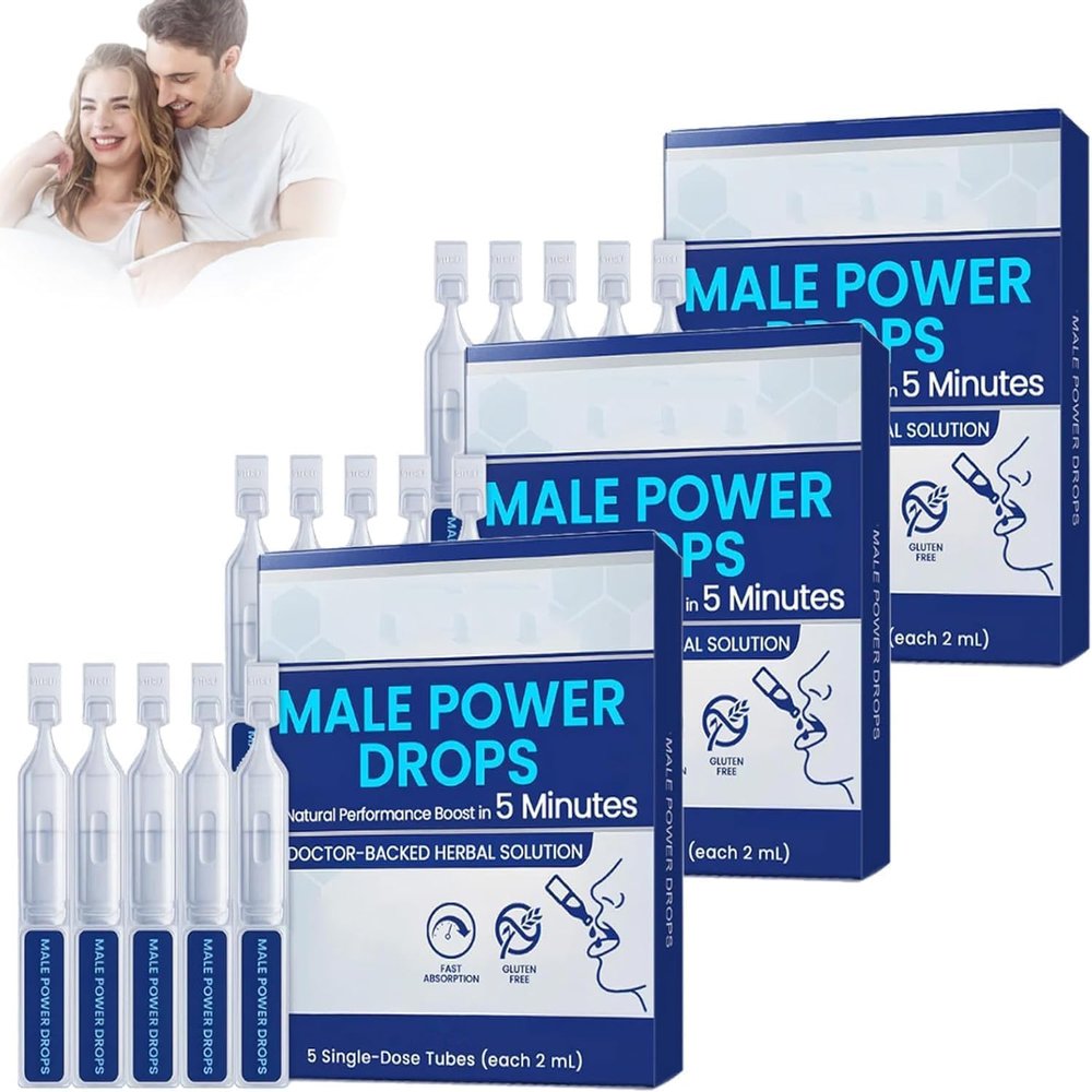 3Box Male Power Drops Upgrade, Delay Drop for Long Last Men, Secret Drops for Strong Men, Delay Drop for Long Last Mens, Instant Energy & Stamina Support