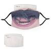 McMug - Female Face Collection - Face Masks - 2 Filters Included, Fake Nose and Mosuatche, Adult - 12cm x 18cm view 1