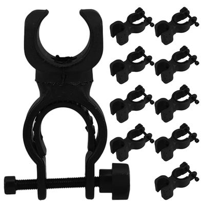 NIYANGLE 10pcs Cane Holder for Walker Cane Universal Crutches Stick Bracket Accessories Wheelchair Walking Stick Holder Clips for Senior