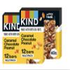 KIND Bars, Gluten Free Snack Bars, Caramel Chocolate Peanut, High Fibre, No Artificial Colours, Flavours or Preservatives, Multipack 24 x 40g view 1