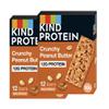 KIND Protein Bars, Gluten Free Snack Bars, Crunchy Peanut Butter, High Fibre, Healthy Snack, Source of Protein, No Artificial Colours, Flavours or Preservatives, Multipack 24 x 50g view 1