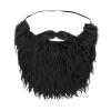 Dickly Halloween Beard False Whiskers for Adults and Teens Male Men, Black view 1