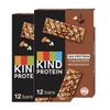 KIND Protein Bars, Gluten Free Snack Bars, Milk Chocolate Latte, High Fibre, Healthy Snack, Source of Protein, No Artificial Colours, Flavours or Preservatives, Multipack 24 x 50g