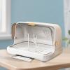 JWQFBC Drainer, Bottle Storage Box in The Nursery for Cups, Cutlery, Countertop Organizer, Containers, White Medium view 4