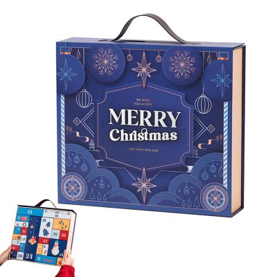 Empty Countdown Calendar Boxes Multi-Functional Festive Decoration Seasonal