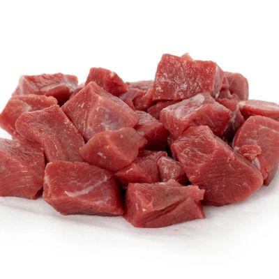 Fresh Boneless Lamb Meat Chunks, 1kg