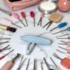 50 Pcs White Mini Plastic Contact Lens Clip Beauty Makeup Tool Hair Removal Tweezers for Double Eyelid, Hair Removal Tweezers view 3