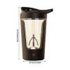 Automatic Stirring Mug Electric Shaker Cup Blenders 450ml Automatic Mixing Cup Leakproof Drink Gym Bottle Blenders Stirring Mug Coffee Milk view 4