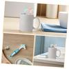 DEARMAMY 6pcs Denture Cleaning Brush Travel False Teeth Gum Denture Care Tool Portable Oral Cleaning Brush view 3