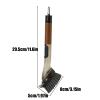 Soap Dispenser Brush, Kitchen Scrubber Tool, Ergonomic Dish Wand, Refillable Handle Durabled Bristles for Cleaning Tableware, Sink, Pan, Stove, Oven, 11.61x1.97x3.15 Inches view 2
