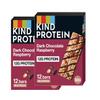 KIND Protein Bars, Dark Chocolate Raspberry, High Fibre, Healthy Snack, Gluten Free, 12g Protein, No Artificial Colours, Flavours or Preservatives, Multipack 24 x 50g view 1