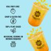 TeaJoy Fruit Bubble Tea Party Kit (20 Drinks) Party Kit Mango Boba with Passionfruit Juice | Just Add Water & Ice | Vegan-Friendly & Fun | Fruit Tea with Pearls & Boba Straws | Sip. Pop. Joy. view 4