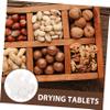 GALPADA 100pcs Food Grade Plant Fiber Moisture Absorber Sheets for Food Storage Desiccant Drying Sheets for Biscuits Snack Jars Versatile Humidity Control for Closets Cars and Study Rooms view 4