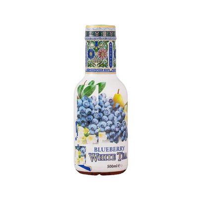 Variety flavours Juice Drink 500ml-Mango,Strawberry Lemonade,Fruit Punch Lemonade,Watermelon,Iced Tea Peach,Green Teaa,Iced Teaa Lemon,Blueberry WhiteTeaa-Arzn (12 Bottles, Blueberry White Tea)