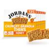 Jordans Granola Thins Oat Cereal Bar - Honey - British Baked Source of Fibre Crunchy Snack Bars - No Artificial Flavours or Preservatives - Pack of 6 x 5 x 32g view 1